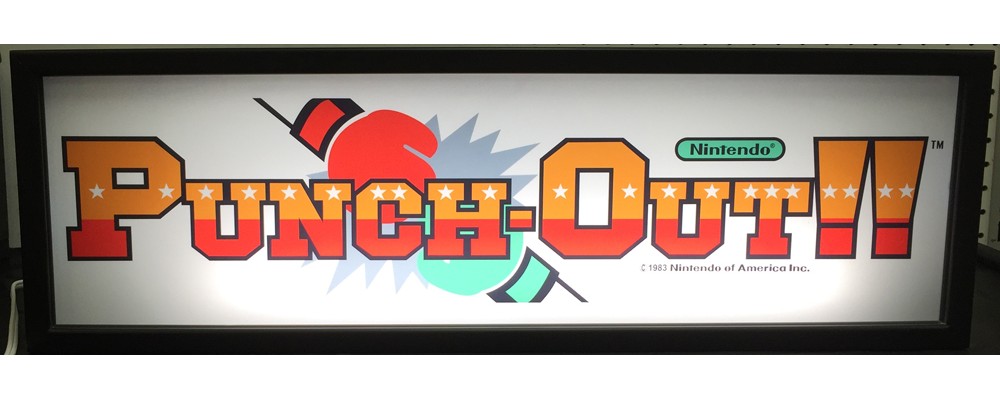 Punch-Out Arcade Marquee - Lightbox - Nintendo